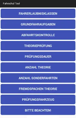 Fahrschul Tool android App screenshot 5