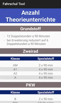 Fahrschul Tool android App screenshot 7